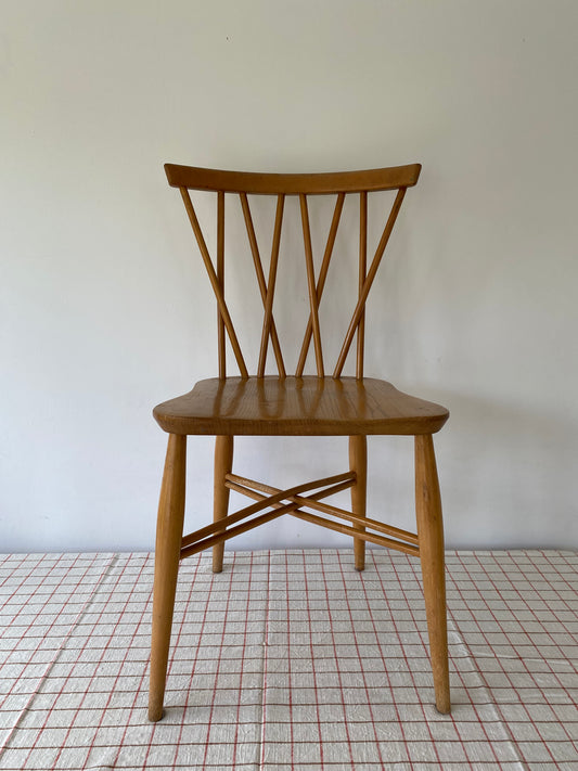 Ercol candlestick chairs