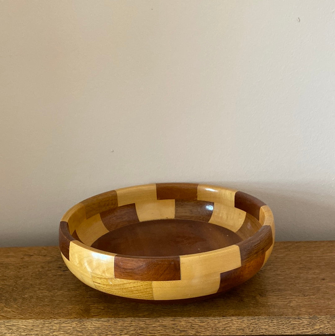 Vintage Cambridge Ware wooden bowl